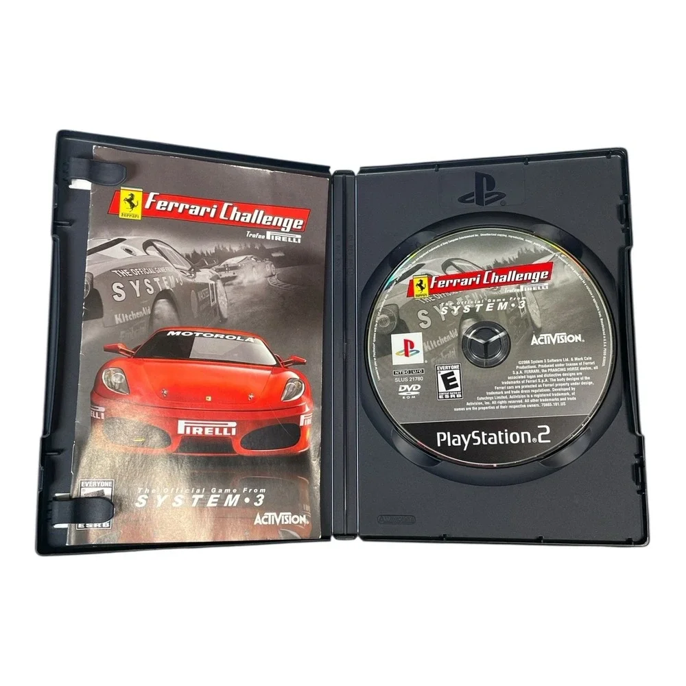 Ferrari Challenge Trofeo Pirelli System 3 PlayStation 2 Video Game